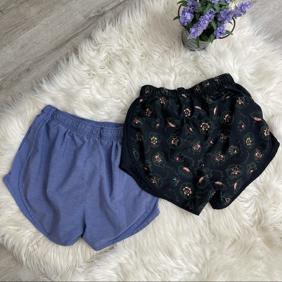 Nike Pants - Nike Running Shorts Lot Floral and Purple XS